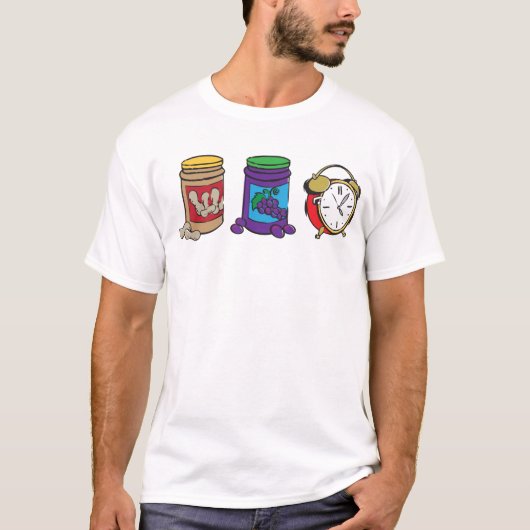 Het is Peanut Butter Jelly Time. T-shirt (Voorkant)