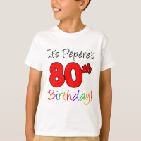 Het is Pepere's 80ste verjaardag