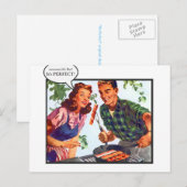 "Het is perfect!" Briefkaart (Voorkant / Achterkant)