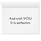 HET IS 'PERFECTIE' ALLEMAAL VERLIES (Binenzijde Horizontaal (Onderkant))