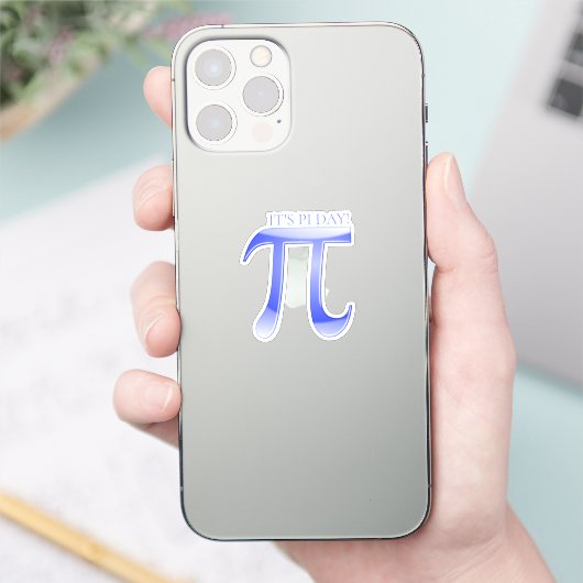 Het is Pi Day! Sticker (Telefoon)