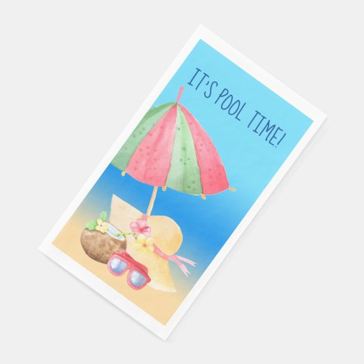 Het is Pool Time Servet (Hoek)