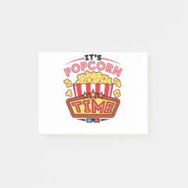 Het is Popcorn Time Movie Cinema Lover Post-it® Notes