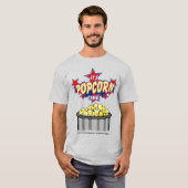 *Het is Popcorn Time!* T-Shirt (Voorkant volledig)