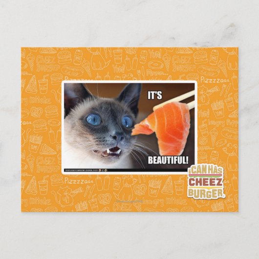 Het is prachtig! briefkaart (Voorkant)