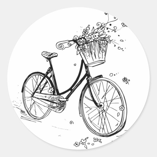 Het is prachtig buiten ronde sticker (Voorkant)