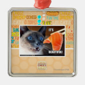 Het is prachtig! metalen ornament (Voorkant)