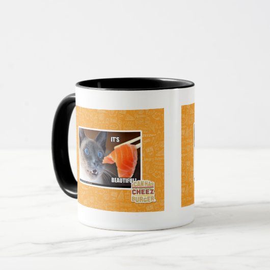 Het is prachtig! mok (Voorkant links)