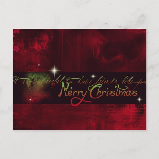 Het is prachtig om vrienden als u te hebben feestdagenkaart (Voorkant)