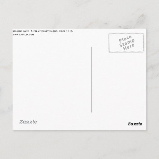 Het is prachtig weer voor een slee ritje samen! briefkaart (Achterkant)