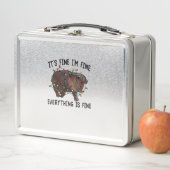 Het is prima, alles is goed Moo Deng Bab (In situ)