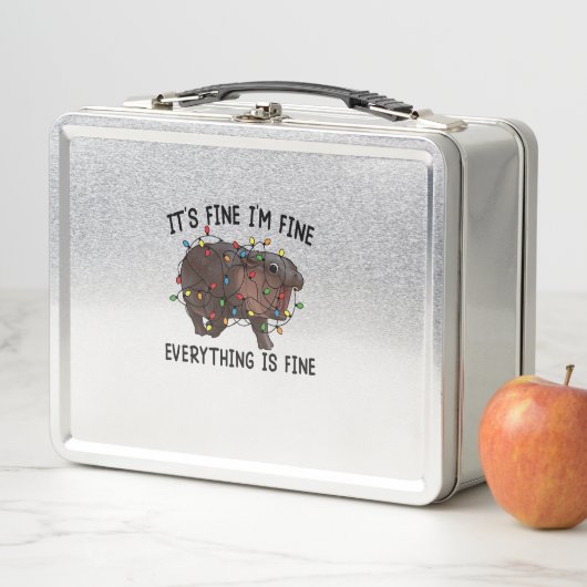 Het is prima, alles is goed Moo Deng Bab (In situ)