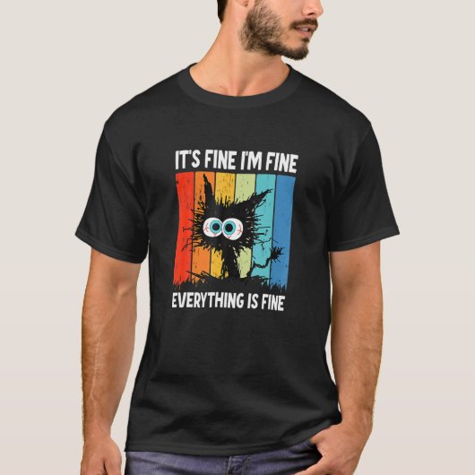 Het is prima als ik alles goed vind. t-shirt (Voorkant)