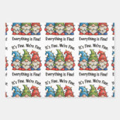 Het is prima dat alles goed is... inpakpapier vel (Voorkant)