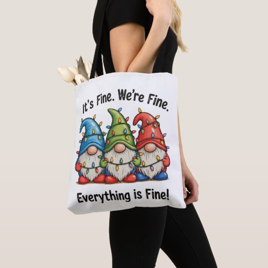 Het is prima dat alles goed is... tote bag (Dichtbij)