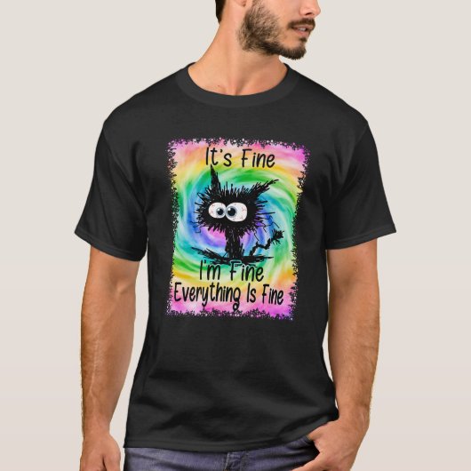 Het is prima dat alles prima is, maar het is prima t-shirt (Voorkant)