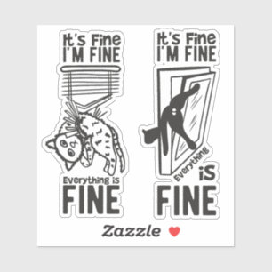 Het is prima dat ik alles fijn vind.. sticker