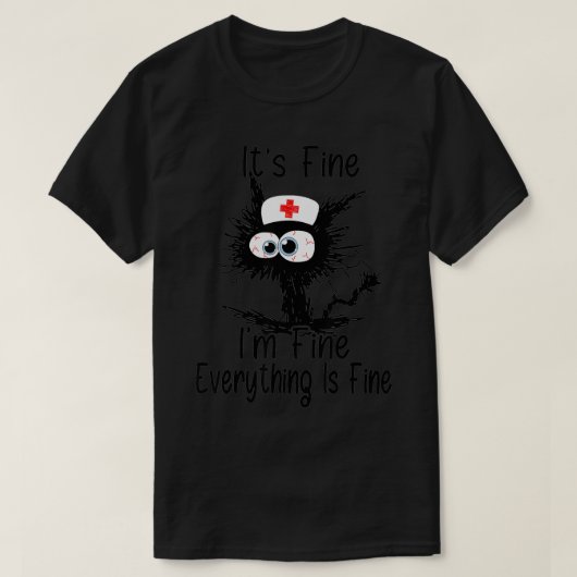 Het is prima dat ik alles goed vind. t-shirt (Design voorkant)