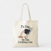 Het is prima dat ik alles goed vind.. tote bag (Achterkant)