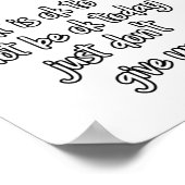 Het is prima hartkleuring poster (Hoek)