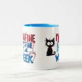 Het is prima, het is Shark Week keramische mok (Center)