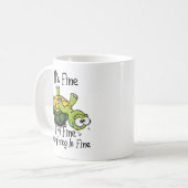 Het is prima, ik ben prima, alles is prima, Grappi Koffiemok (Voorkant links)