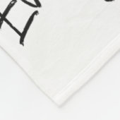 Het Is Prima Ik Ben Prima Alles Is Prima Kerstmis  Fleece Deken (Hoek)