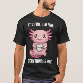 Het Is Prima Ik Ben Prima Koffie T-shirt