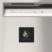Het is prima in orde Alles is prima Elf Xmas Match Magneet (Insitu (Vaatwasser))