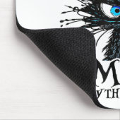 Het is prima in prima alles is prima grappig zwart muismat (Hoek)