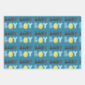 Het is Prince Baby Boy Baby shower Inpakpapier Vel (Voorkant 2)