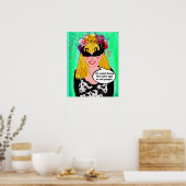 Het is raar om dezelfde leeftijd te hebben als oud poster (Keuken)