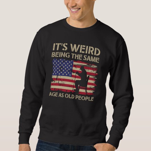 Het is raar om even oud te zijn als oude mensen Am Trui (Voorkant)