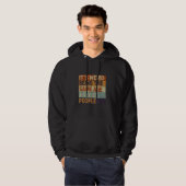 Het is raar om even oud te zijn als oude mensen Re Hoodie (Voorkant volledig)