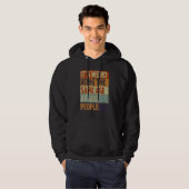 Het is raar om even oud te zijn als oude mensen Re Hoodie (Voorkant volledig)
