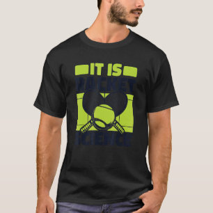 Het is Racket Science Player professioneel tennis T-shirt