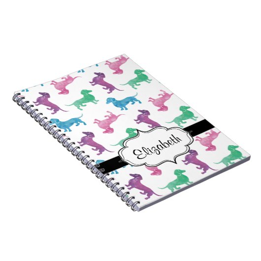 Het is Raining Dachshunds Notitieboek (Rechterzijde)