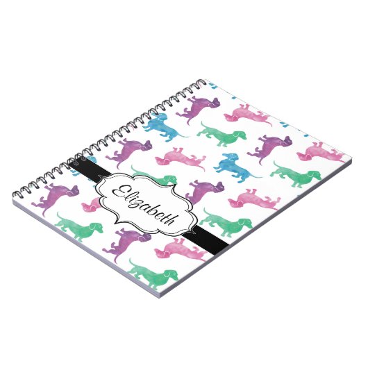 Het is Raining Dachshunds Notitieboek (Linkerzijde)