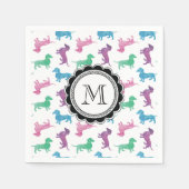 Het is Raining Dachshunds Servetten (Voorkant)