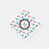 Het is Raining Dachshunds Servetten (Hoek)