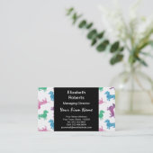 Het is Raining Dachshunds Visitekaartje (Staand voorkant)