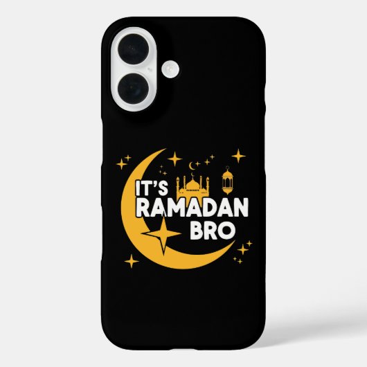 Het is Ramadan Bro Gelukkig Vasten Islamische Halv Case-Mate iPhone Case (Achterkant)