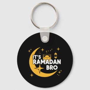 Het is Ramadan Bro Gelukkig Vasten Islamitische Ha Sleutelhanger