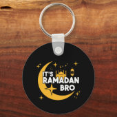 Het is Ramadan Bro Gelukkig Vasten Islamitische Ha Sleutelhanger (Voorkant)