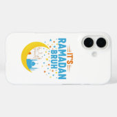 Het is Ramadan Bruh Moslim Ramadan Mubarak Eid Man Case-Mate iPhone Case (Achterkant (horizontaal))