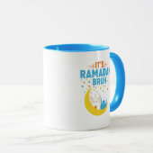 Het is Ramadan Bruh Moslim Ramadan Mubarak Eid Man Mok (Voorkant rechts)