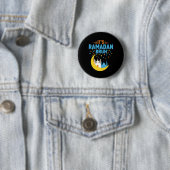 Het is Ramadan Bruh Moslim Ramadan Mubarak Eid Man Ronde Button 5,7 Cm (In situ)
