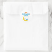Het is Ramadan Bruh Moslim Ramadan Mubarak Eid Man Ronde Sticker (Tas)