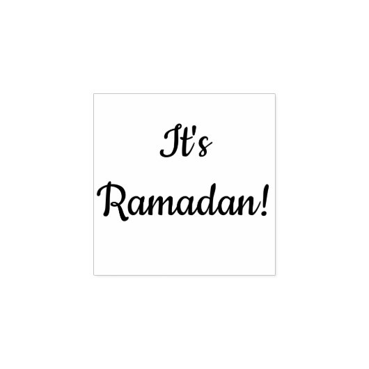 Het is ramadan! Stamp Rubberstempel (Afrduk)