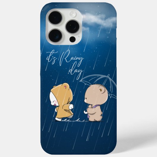 Het is regenachtige dag | Case-Mate iPhone case (Achterkant)